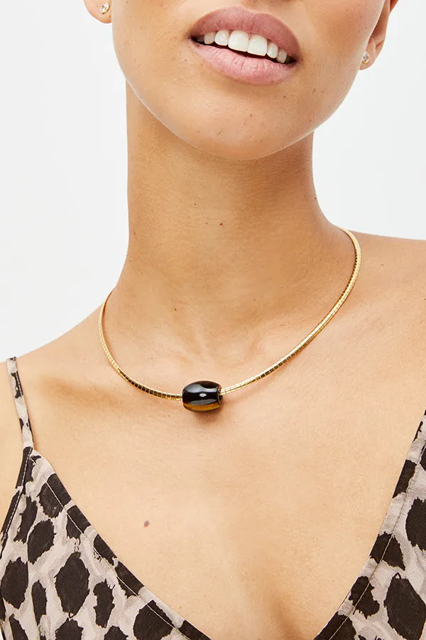 Indy Necklace :: Tiger Eye