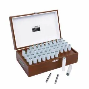Insize (0.2-0.5MM) 31 Pin Gauge Set 4166-0D, DIN 2267 Grade 1 HRC62-65,  - 1 μm