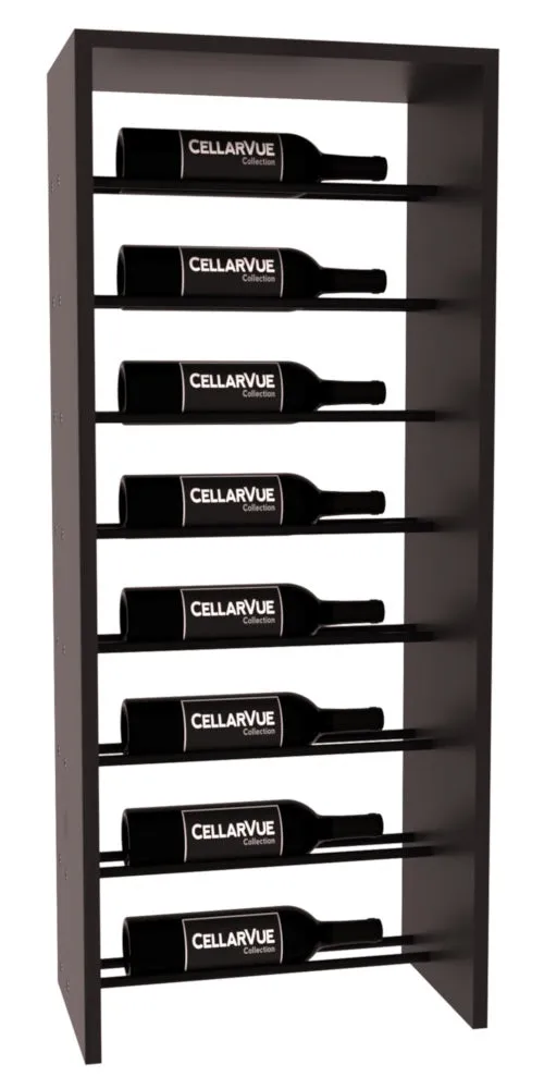 InstaCellar - 17.5" Horizontal Top Display - Black Metal Rods