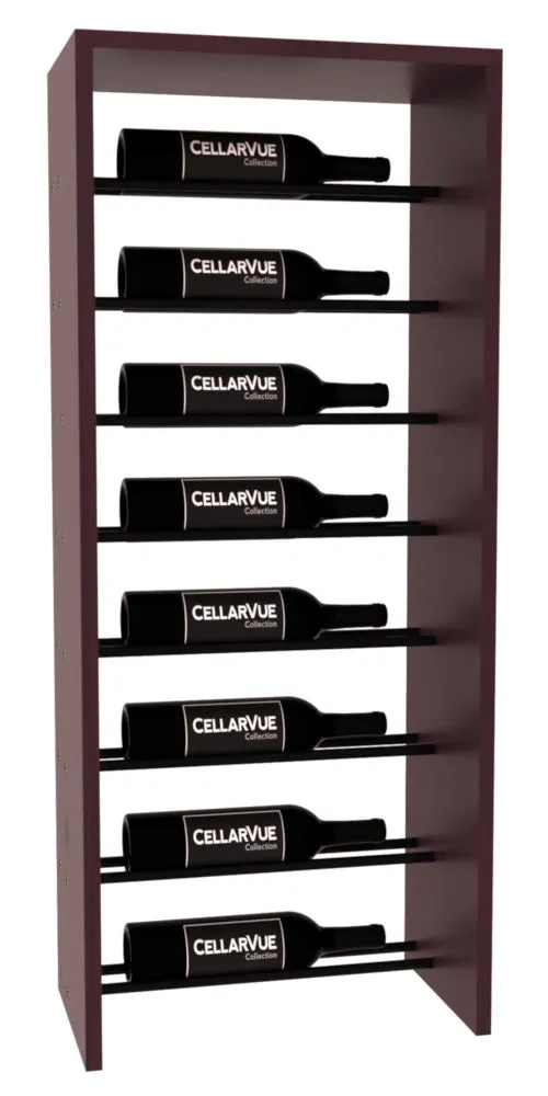 InstaCellar - 17.5" Horizontal Top Display - Black Metal Rods