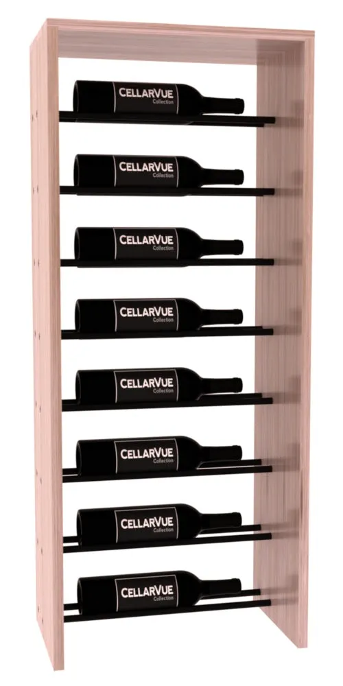 InstaCellar - 17.5" Horizontal Top Display - Black Metal Rods