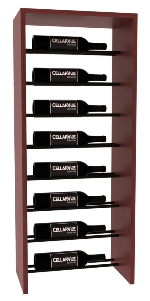 InstaCellar - 17.5" Horizontal Top Display - Black Metal Rods