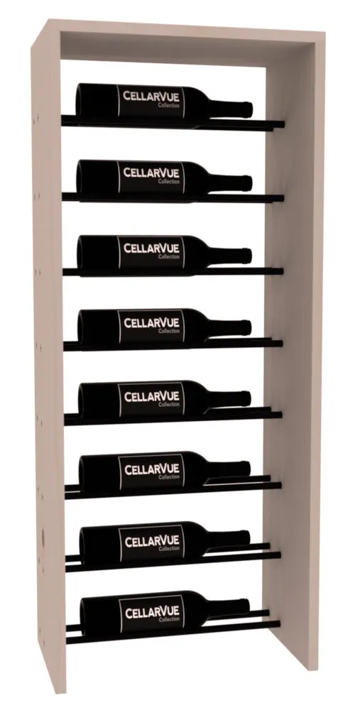 InstaCellar - 17.5" Horizontal Top Display - Black Metal Rods