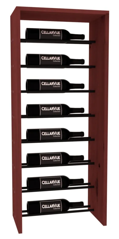 InstaCellar - 17.5" Horizontal Top Display - Black Metal Rods