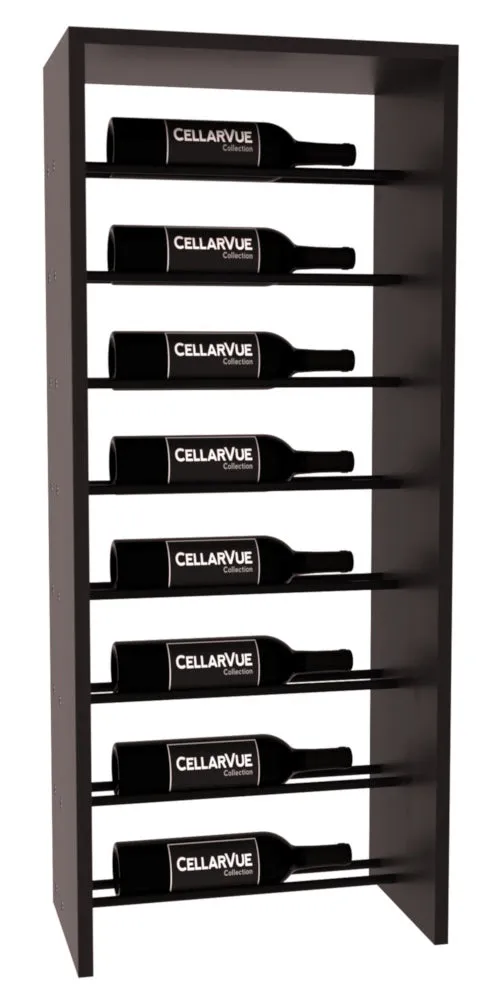 InstaCellar - 17.5" Horizontal Top Display - Black Metal Rods