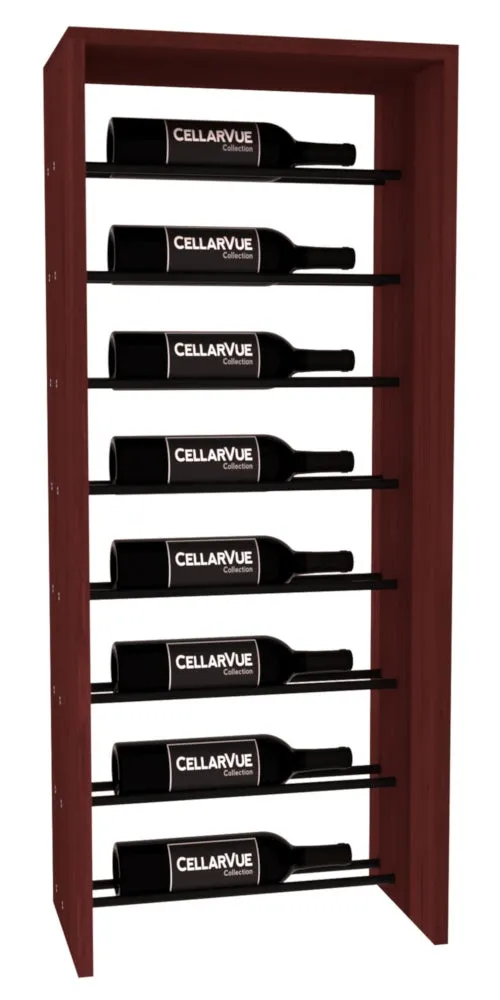 InstaCellar - 17.5" Horizontal Top Display - Black Metal Rods