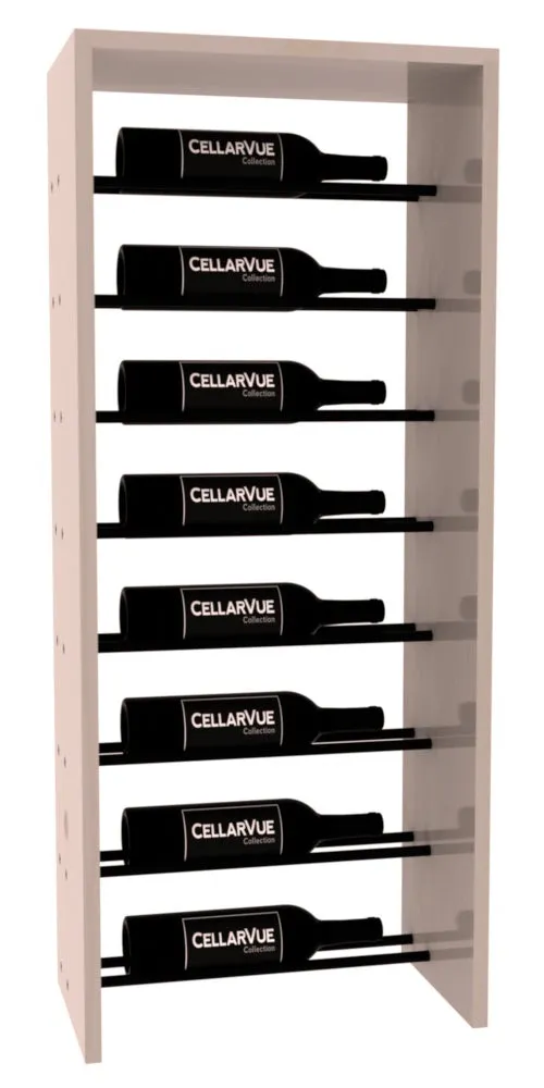 InstaCellar - 17.5" Horizontal Top Display - Black Metal Rods