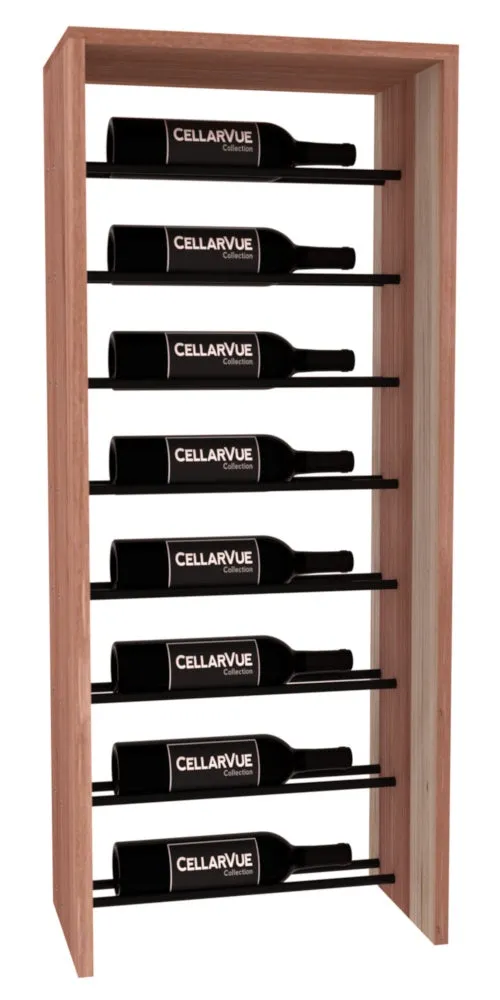 InstaCellar - 17.5" Horizontal Top Display - Black Metal Rods