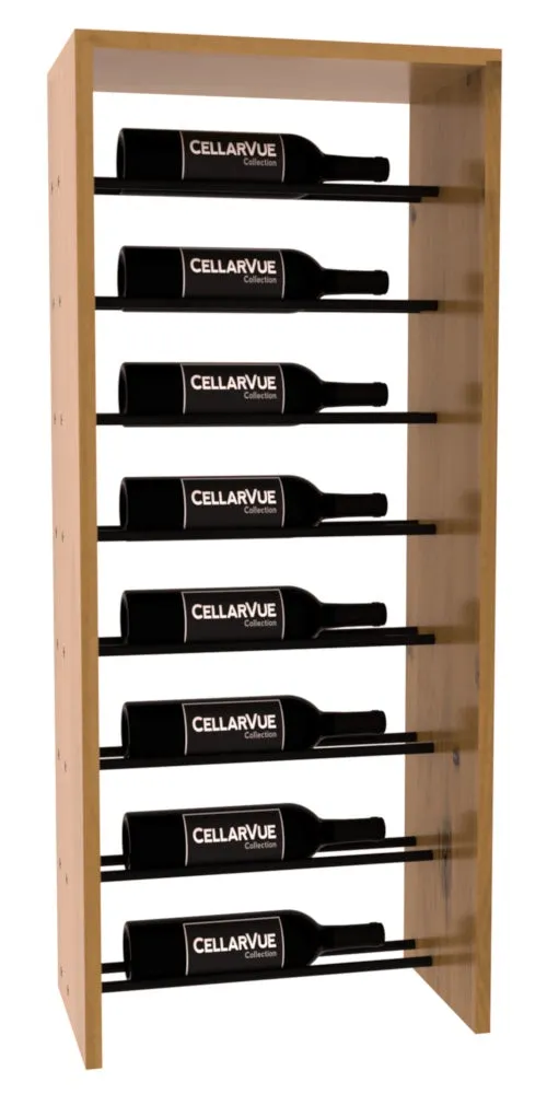 InstaCellar - 17.5" Horizontal Top Display - Black Metal Rods