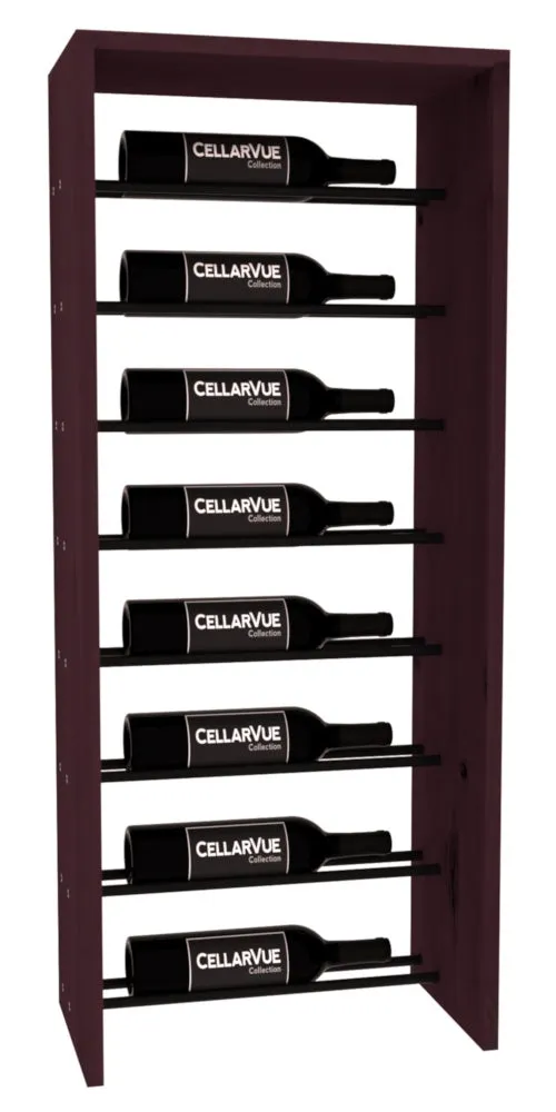 InstaCellar - 17.5" Horizontal Top Display - Black Metal Rods