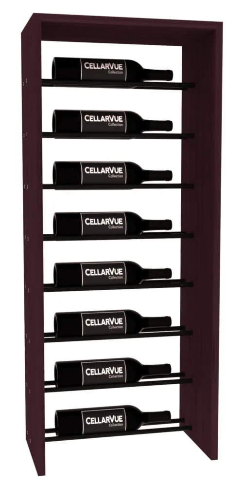 InstaCellar - 17.5" Horizontal Top Display - Black Metal Rods