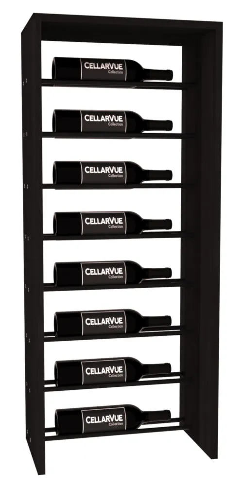 InstaCellar - 17.5" Horizontal Top Display - Black Metal Rods