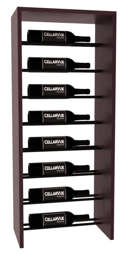InstaCellar - 17.5" Horizontal Top Display - Black Metal Rods