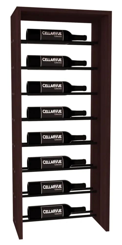 InstaCellar - 17.5" Horizontal Top Display - Black Metal Rods