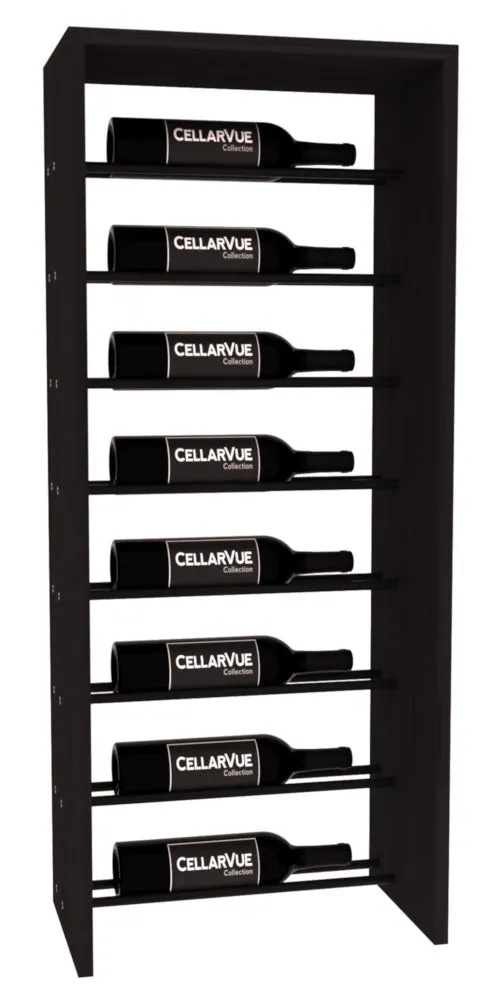 InstaCellar - 17.5" Horizontal Top Display - Black Metal Rods
