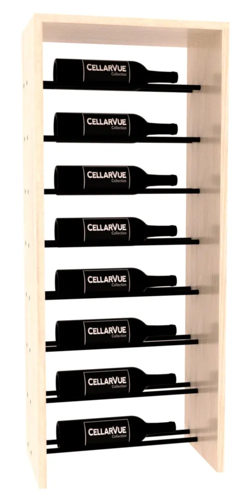 InstaCellar - 17.5" Horizontal Top Display - Black Metal Rods