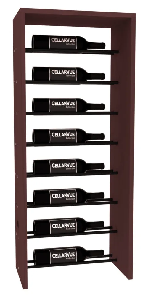 InstaCellar - 17.5" Horizontal Top Display - Black Metal Rods
