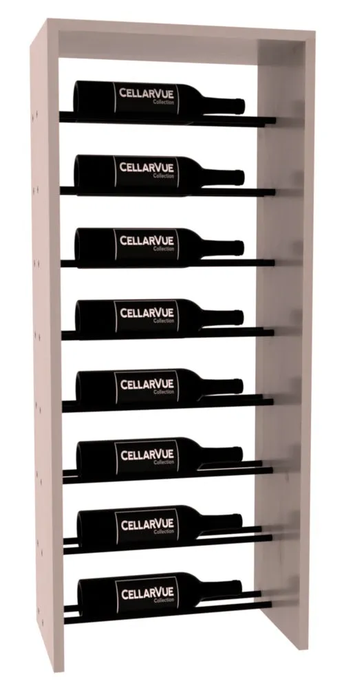 InstaCellar - 17.5" Horizontal Top Display - Black Metal Rods