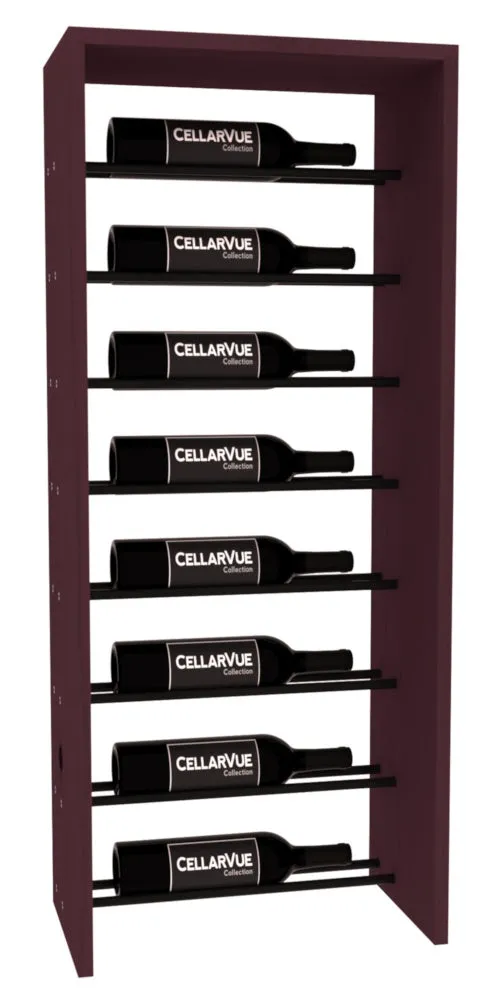 InstaCellar - 17.5" Horizontal Top Display - Black Metal Rods