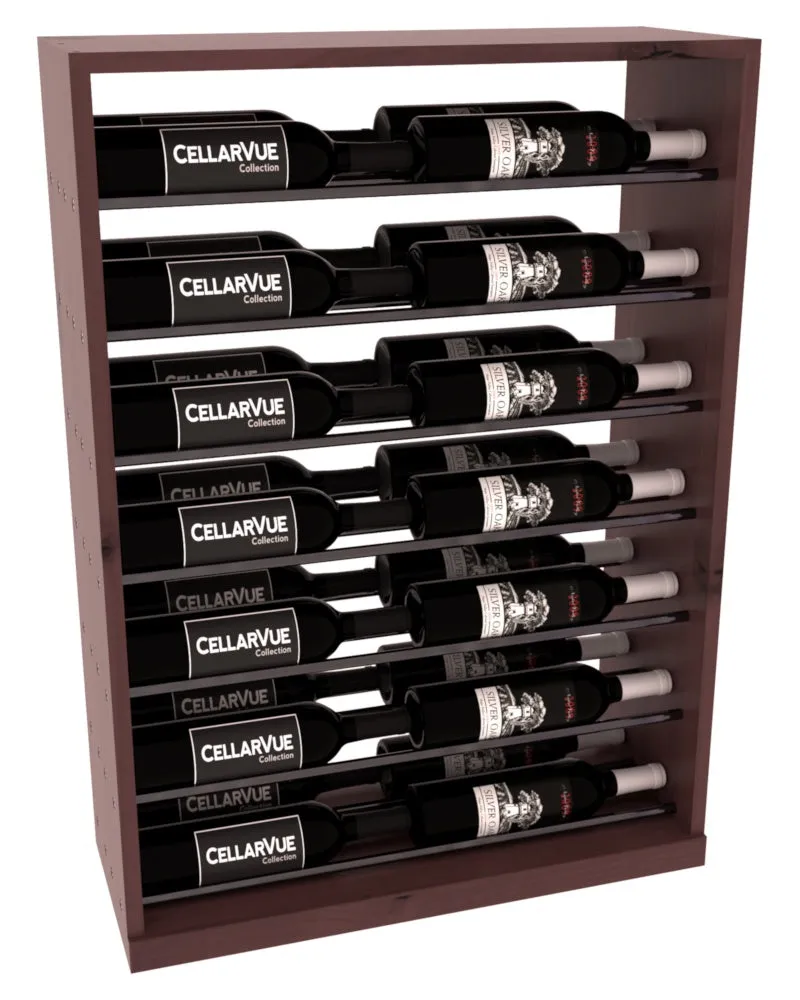 InstaCellar - 26" Horizontal Base Display - Gunmetal Rods