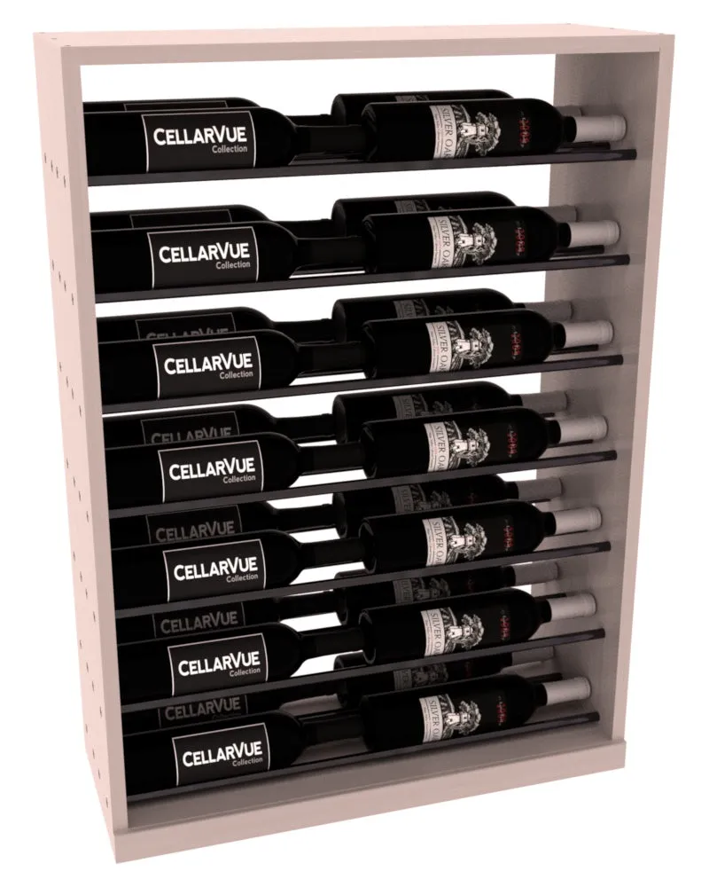InstaCellar - 26" Horizontal Base Display - Gunmetal Rods
