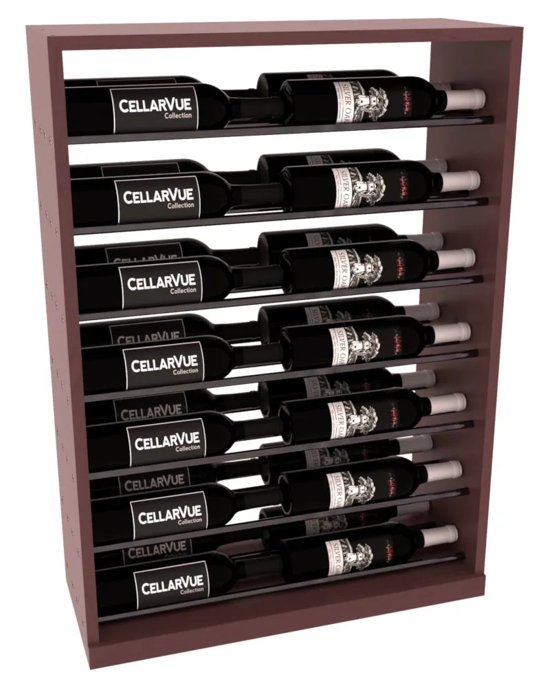 InstaCellar - 26" Horizontal Base Display - Gunmetal Rods
