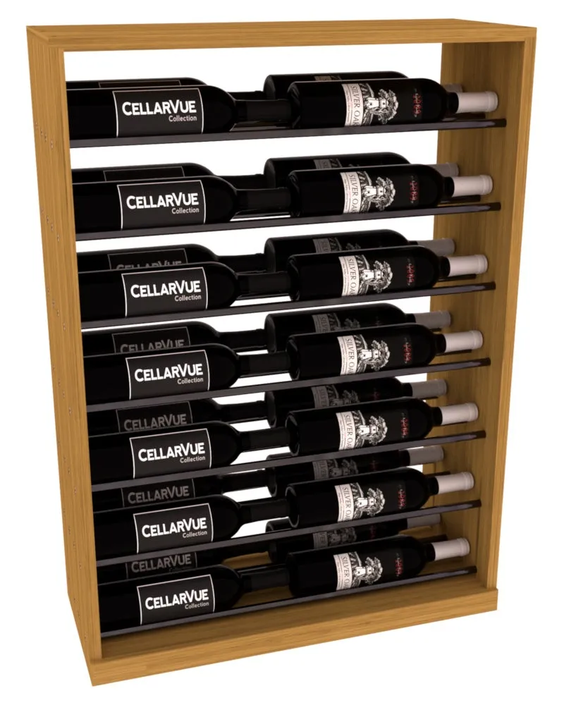 InstaCellar - 26" Horizontal Base Display - Gunmetal Rods