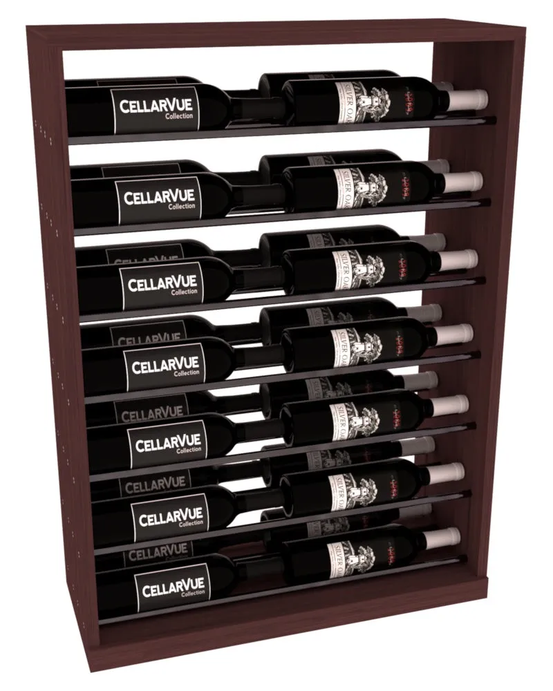 InstaCellar - 26" Horizontal Base Display - Gunmetal Rods