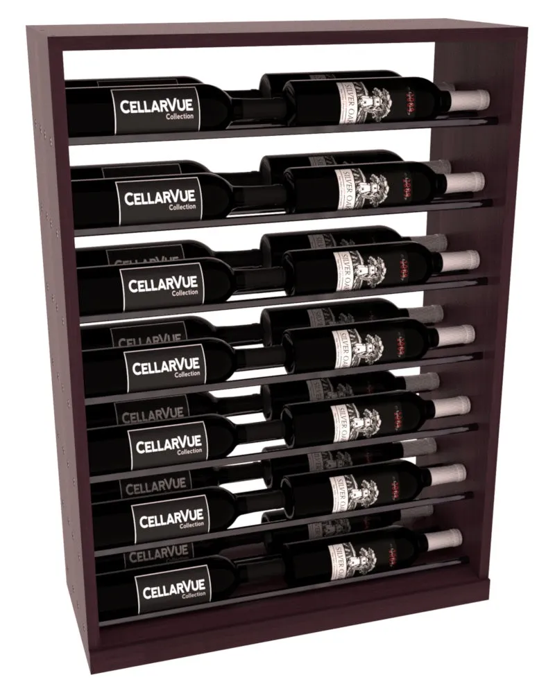 InstaCellar - 26" Horizontal Base Display - Gunmetal Rods