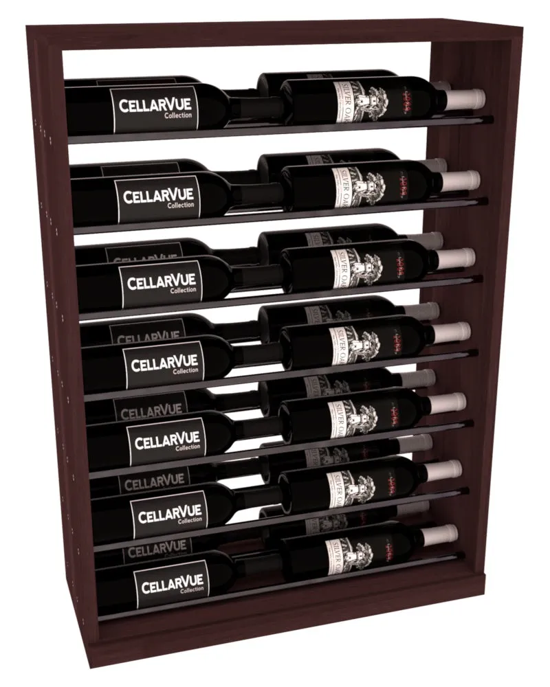 InstaCellar - 26" Horizontal Base Display - Gunmetal Rods