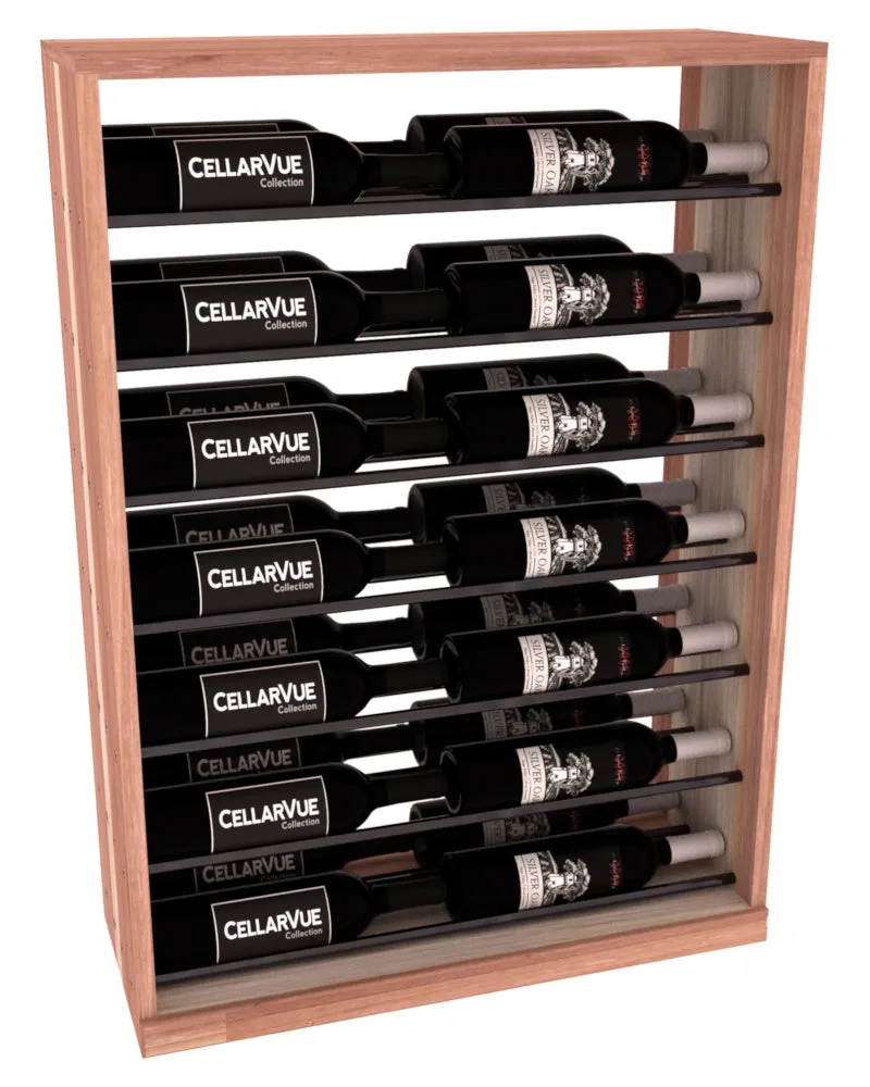 InstaCellar - 26" Horizontal Base Display - Gunmetal Rods