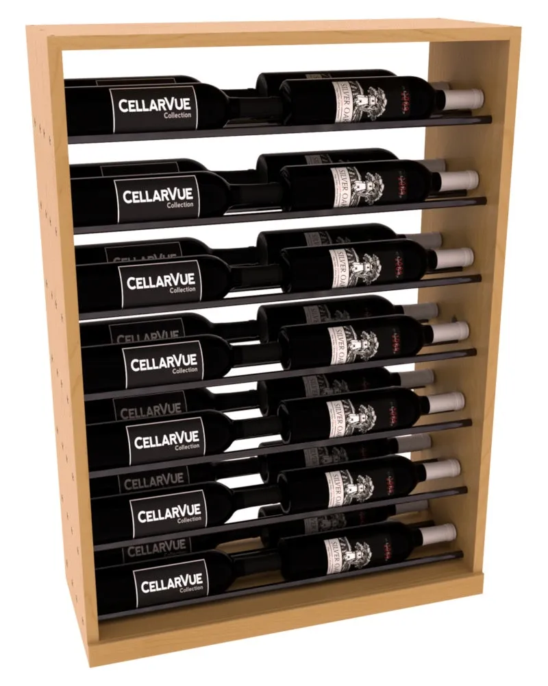 InstaCellar - 26" Horizontal Base Display - Gunmetal Rods