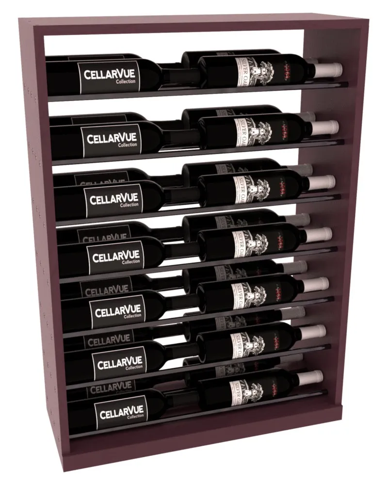 InstaCellar - 26" Horizontal Base Display - Gunmetal Rods