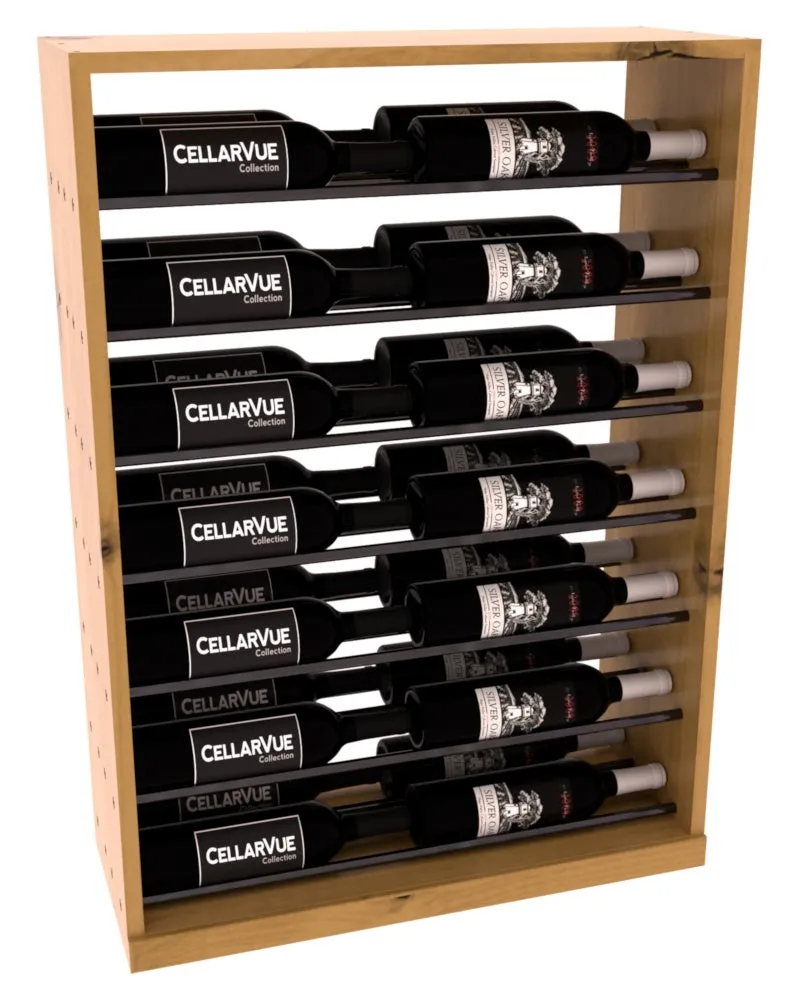 InstaCellar - 26" Horizontal Base Display - Gunmetal Rods