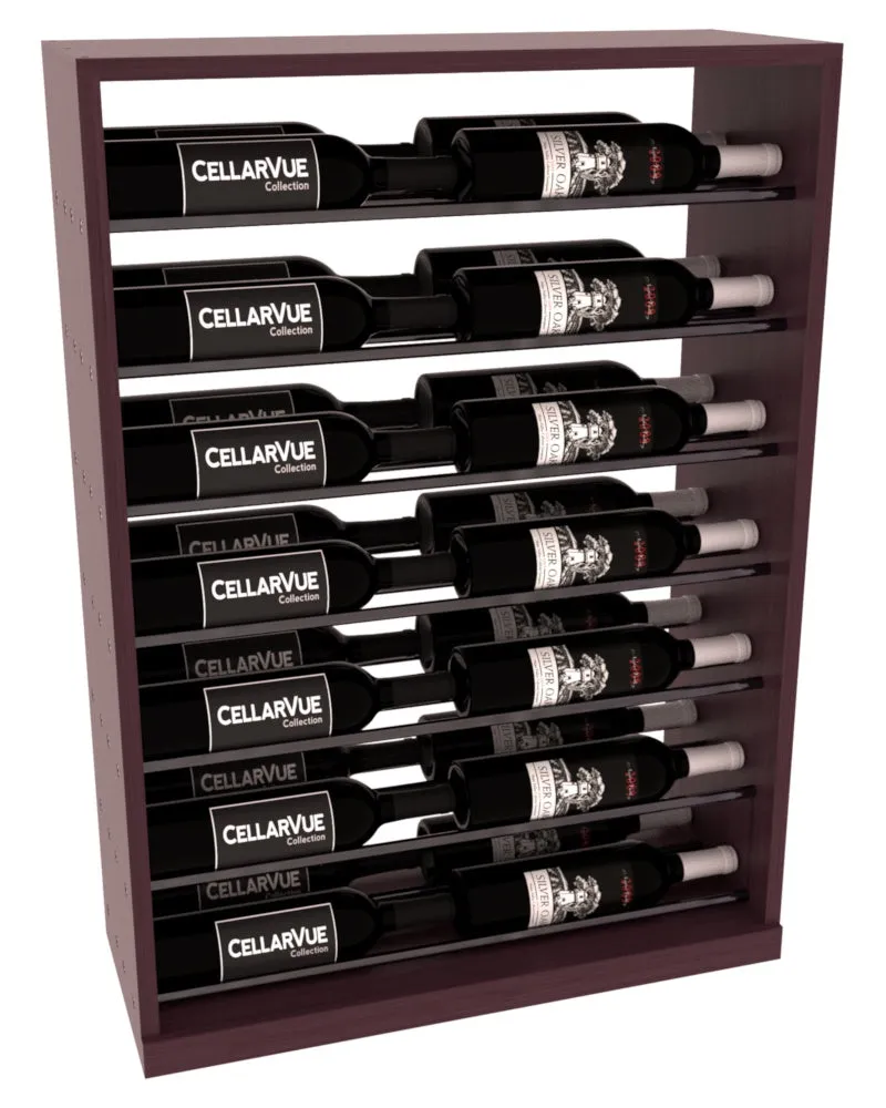 InstaCellar - 26" Horizontal Base Display - Gunmetal Rods
