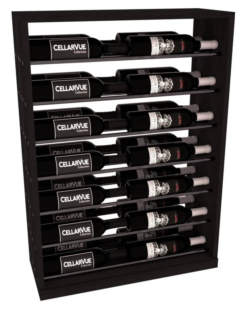 InstaCellar - 26" Horizontal Base Display - Gunmetal Rods