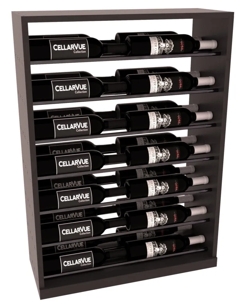 InstaCellar - 26" Horizontal Base Display - Gunmetal Rods