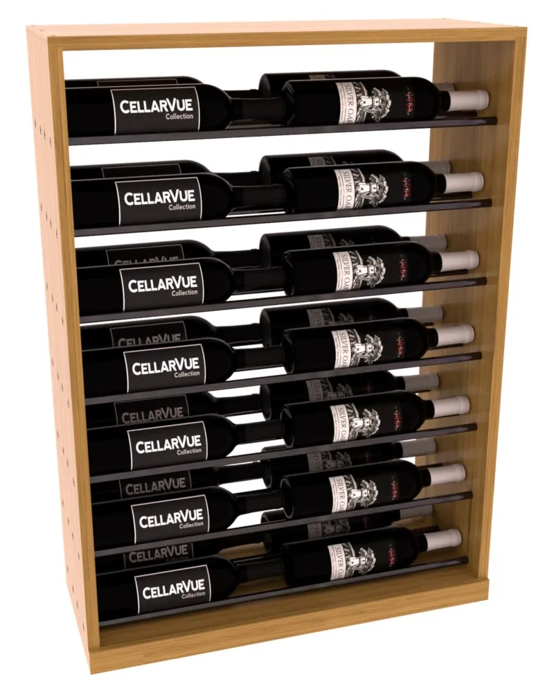 InstaCellar - 26" Horizontal Base Display - Gunmetal Rods