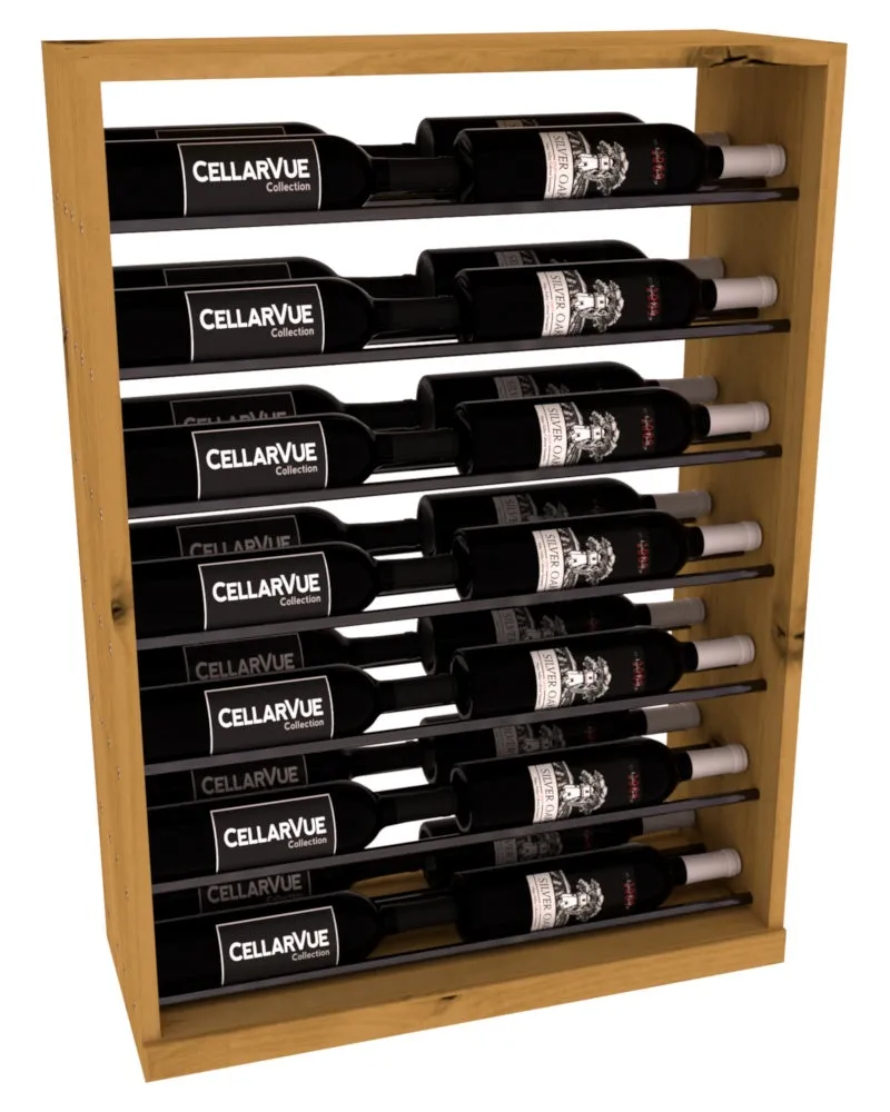 InstaCellar - 26" Horizontal Base Display - Gunmetal Rods