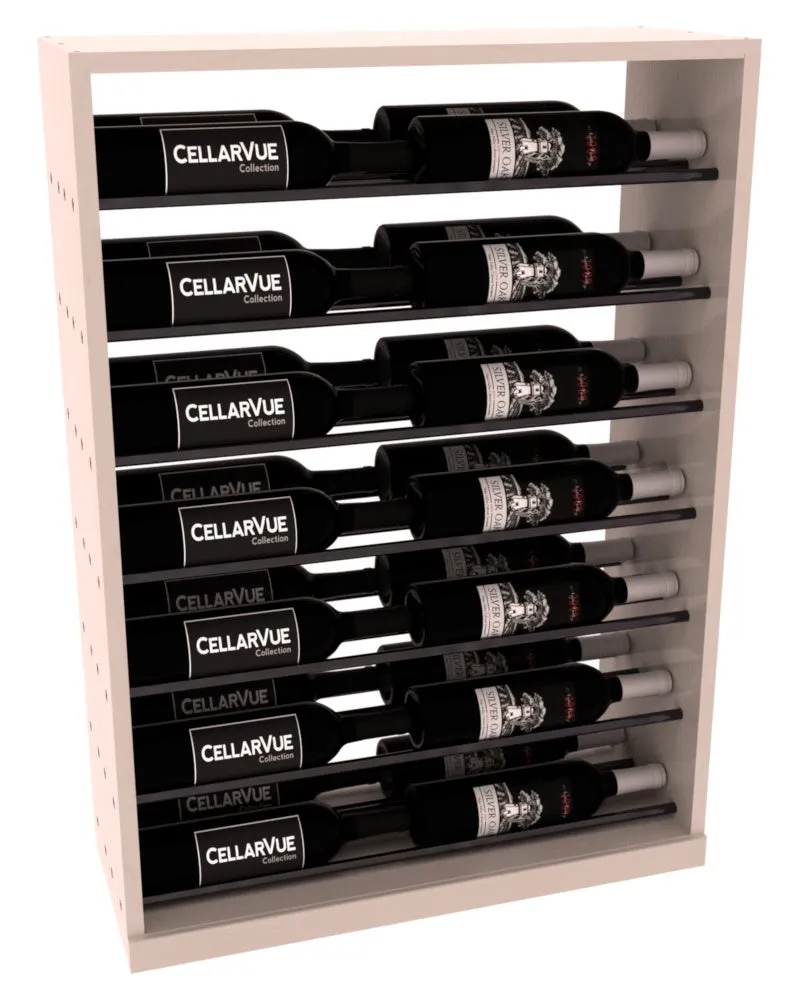InstaCellar - 26" Horizontal Base Display - Gunmetal Rods