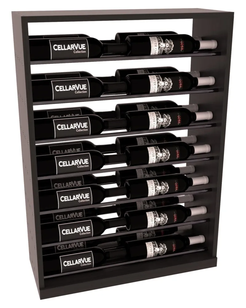InstaCellar - 26" Horizontal Base Display - Gunmetal Rods