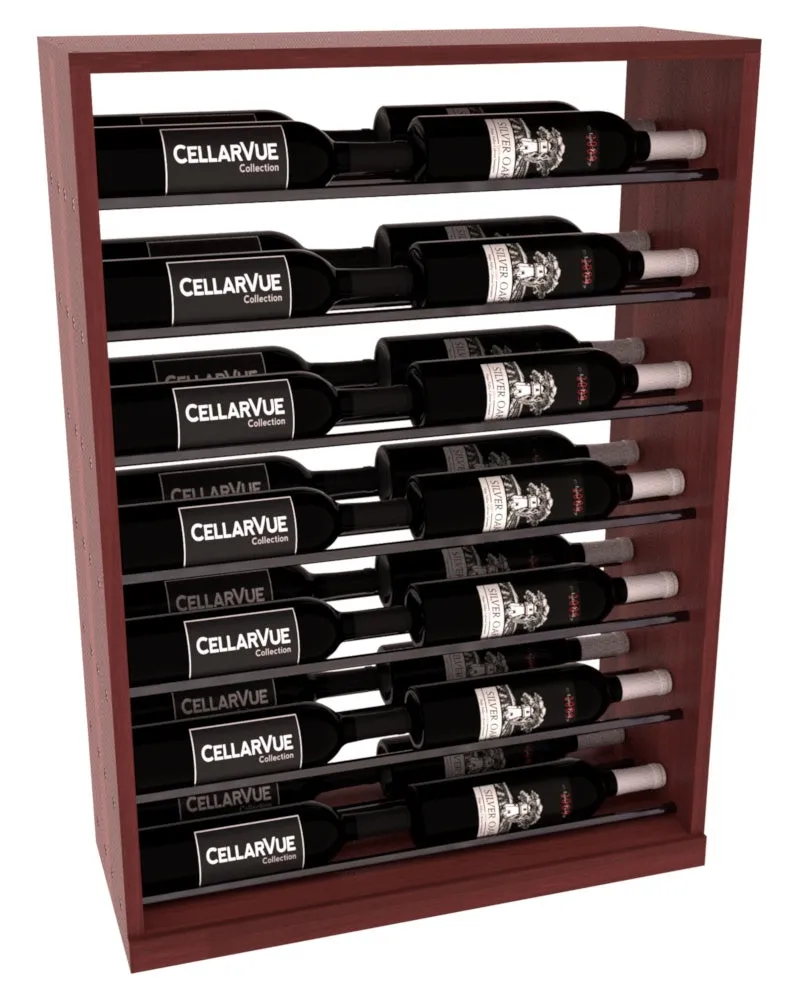 InstaCellar - 26" Horizontal Base Display - Gunmetal Rods