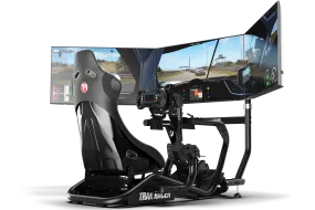 Integrated Triple Monitor Stand for Trak Racer TR8 PRO