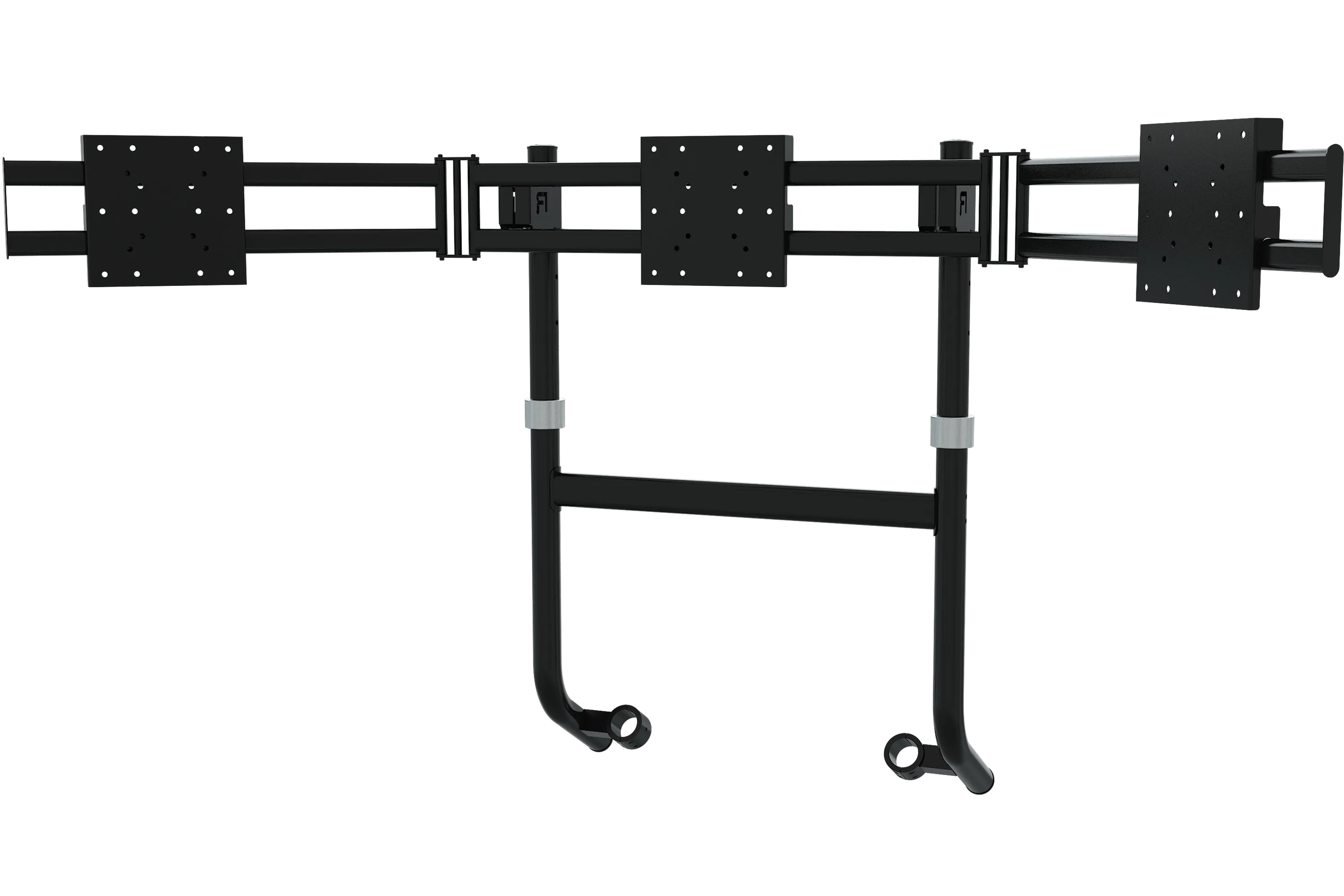 Integrated Triple Monitor Stand for Trak Racer TR8