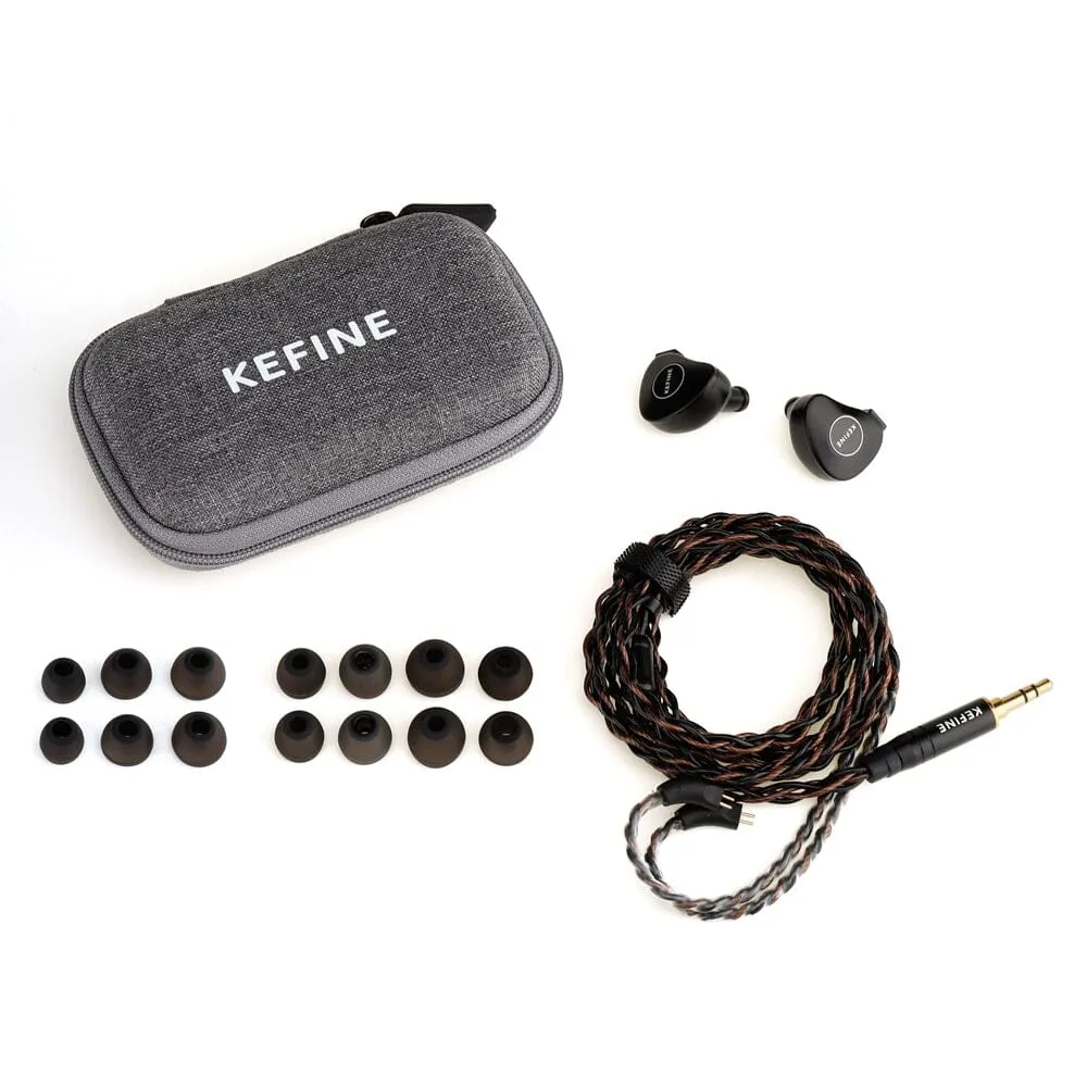 KEFINE Klanar 14.5MM Planar Driver In-Ear Monitors