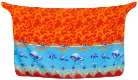 LA LEELA Women's Beach Cover Up Bikini Sarong Swimsuit Wrap One Size Orange_E409
