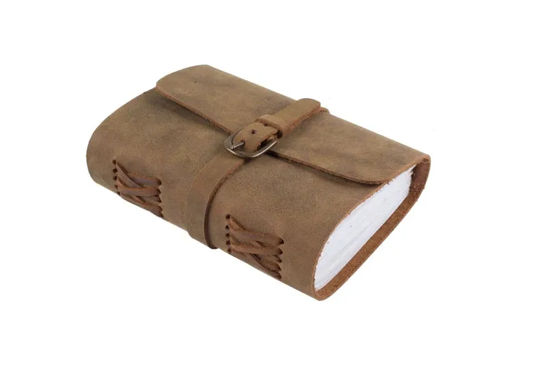 Leather Journal Buckle | A6