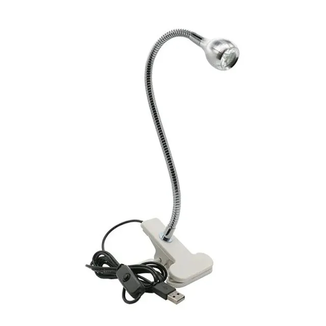 LED UV Light for Drying Gel Nail Polish Clip-On Flexible Desk Mini USB Nail Lamp Portable Nail Dryer Manicure Salon Tools
