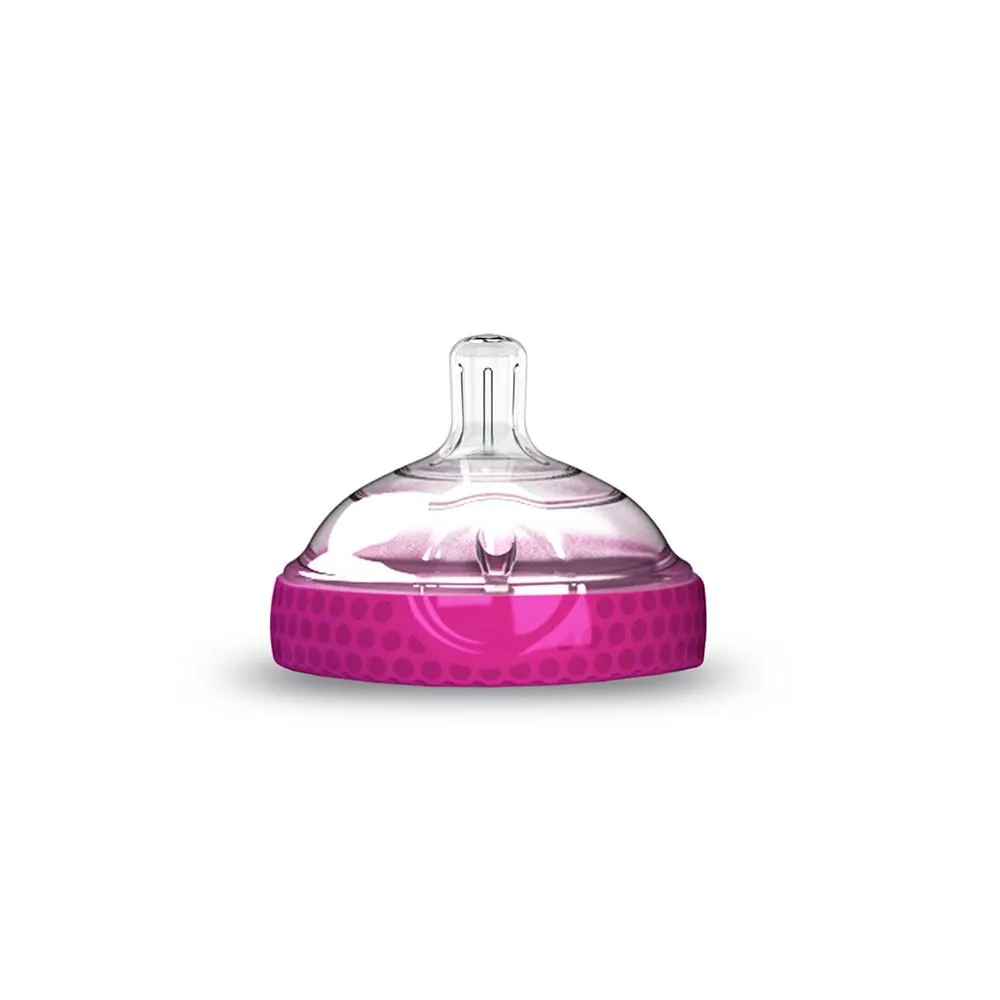 Level 2 Nipples for Baby Bottles, 2 Pack