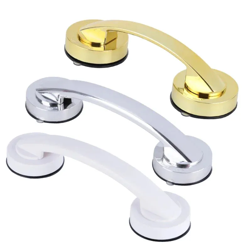 LXAF Bathroom Balance Bar Safety Hand Rail Portable Bathroom Suction Grab Bars Balance Assist Shower Handle for Elderly